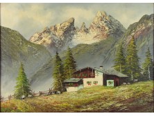K.H. Boese : Alpesi táj 