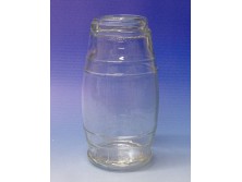 Régi mustáros üveg 10.5 cm