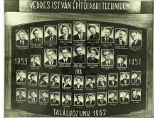 Régi SZEGEDI VEDRES tablókép 1953-57