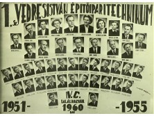 Régi SZEGEDI VEDRES tablókép 1951-55
