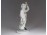 Hibátlan biszkvit porcelán lány figura 16 cm