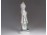 Hibátlan biszkvit porcelán lány figura 16 cm