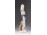 Biszkvit porcelán vízhordó lány figura 23 cm