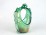 Régi muránói jellegű üveg kosár 16.5 cm