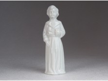 Nápolyi Capodimonte porcelán szerzetes 10 cm