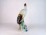 Hatalmas méretű porcelán kócsag szobor 37 cm