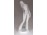 Retro modell lány porcelán szobor 22.5 cm