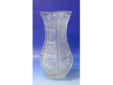 Nagy méretű kristály váza 25 cm