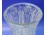 Nagy méretű kristály váza 25 cm