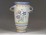 Régi jelzett Gorka kerámia váza 18.5 cm