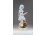 Biszkvit porcelán zenélő figura pár 20.5 cm