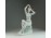 Régi Aquincum porcelán fésülködő akt szobor