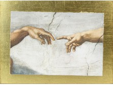 Michelangelo miniatűr kép 14 x 19 cm