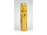 Bodor Ernő : Juhász fafaragás 21.5 cm