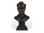 Jelzett datált Wagner műgyanta mellszobor 28.5 cm