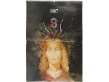 Régi Skála - Coop Szász Endre falinaptár 1987