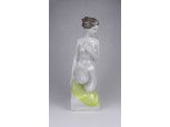 Hollóházi porcelán női akt szobor 29 cm
