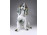 Régi nagyméretű porcelán spániel kutya 34 cm