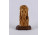 Faragott fa Jézus büszt 12 cm