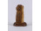 Faragott fa Jézus büszt 12 cm