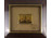 Pannonhalmi Főapátság 23 karátos arannyal aranyozott miniatúra kép 18.5 x 16.5 cm
