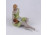 Régi Drasche Hamupipőke galambot etető lány porcelán figura 18.5 CM