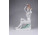 Régi Aquincum porcelán fésülködő akt szobor 22 cm