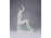 Régi Aquincum porcelán fésülködő akt szobor 22 cm