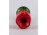 Tulipánt formáló kerámia gyertyatartó 17 cm