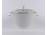 Modern, rózsaszín virág mintás Freiberger porcelán készlet darabok 5 db 