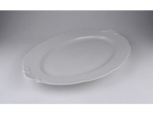Antik, jelzett, Victoria Austria porcelán pecsenyés tál 37 x 26 cm