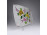Régi Hollóházi porcelán kínáló tálca - Magyar Természetbarát Szövetség  31.5 x 21 cm