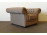 Mid century hatalmas drapp design klubfotel