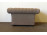 Mid century hatalmas drapp design klubfotel
