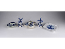 Szélmalom díszes holland porcelán csomag 5 darab