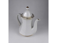 Régi Winterling Marktleuthen Bavaria aranyozott teáskanna porcelán kiöntő 24 cm