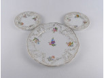 Pfeiffer & Löwenstein porcelán tál és kistányérok 3 darab