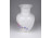 Régi virágos Hollóházi porcelán váza 15 cm