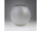 Különleges aranyozott fátyolüveg gömbváza 16.5 cm