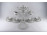 Altrohlauer 5 személyes virágmintás porcelán teáskészlet 14 darab