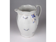 Régi német Schaller Bavaria porcelán tejszínes kiöntő 14.3 cm