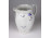 Régi német Schaller Bavaria porcelán tejszínes kiöntő 14.3 cm