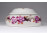 Régi virágdíszes Wallendorf porcelán bonbonier