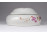 Régi virágdíszes Wallendorf porcelán bonbonier