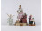 Régi sérült porcelán figura csomag 3 darab