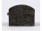 Antik domború mintájú, fém ékszertartó dobozka - kincses ládikó 10 x 7 x 5.5 cm