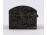 Antik domború mintájú, fém ékszertartó dobozka - kincses ládikó 10 x 7 x 5.5 cm