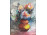 Jelzett akvarell virágcsendélet 32.5 x 25 cm