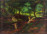Merényi Rudolf : Patakban fürdők 38.8 x 28.5 cm