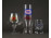 Feliratos, márkás pohár csomag COCA-COLA, BOLS, CAMPARI, BALLANTINES, stb. 9 darab